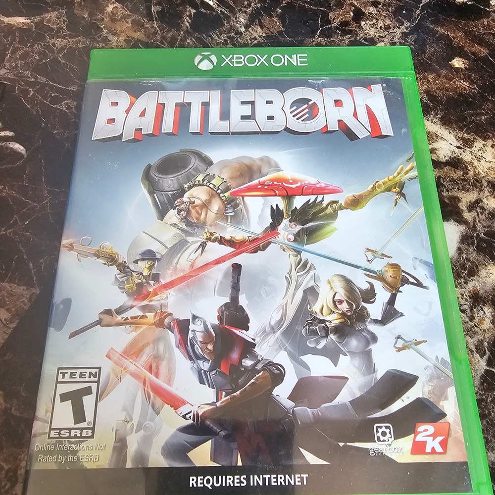 Battleborn Xbox One Game 2K Gearbox Hero Shooter Physical Disc Case